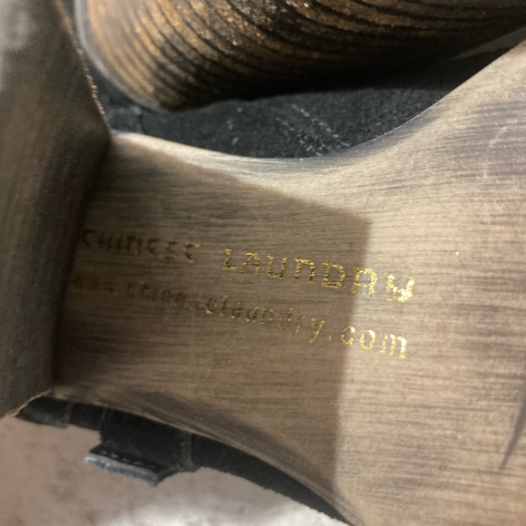 Chinese laundry black suede boots - Picture 5 of 6